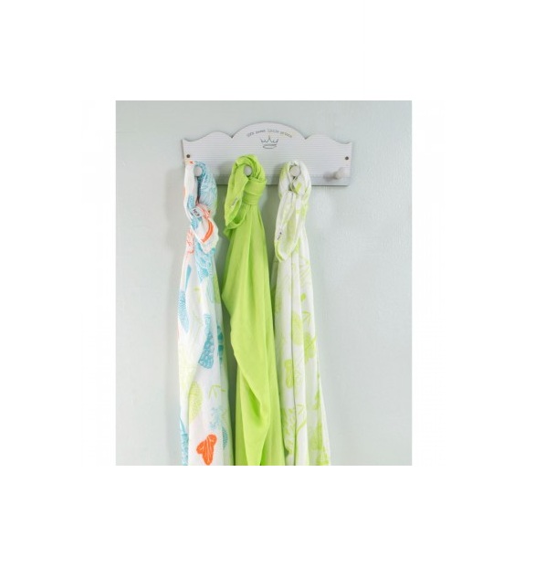 Tots By Smartrikes 3PP Ex-Large Bamboo Swaddle Wraps