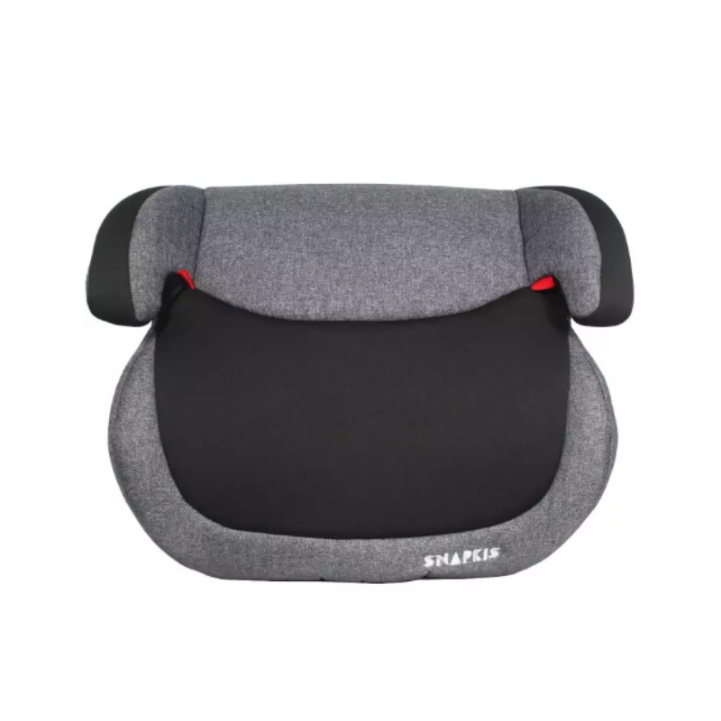 Snapkis Maxi Comfort Booster Seat (Grey Melange & Black - Refreshed 2018) 