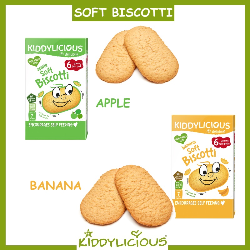 Kiddylicious Case Deal - Soft Biscotti (6 boxes in a CASE)