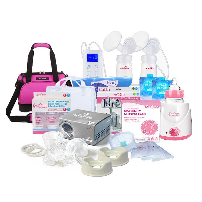 Spectra 9+ Double Electric Breastpump Special Bundle with FREE Gifts worth $285!