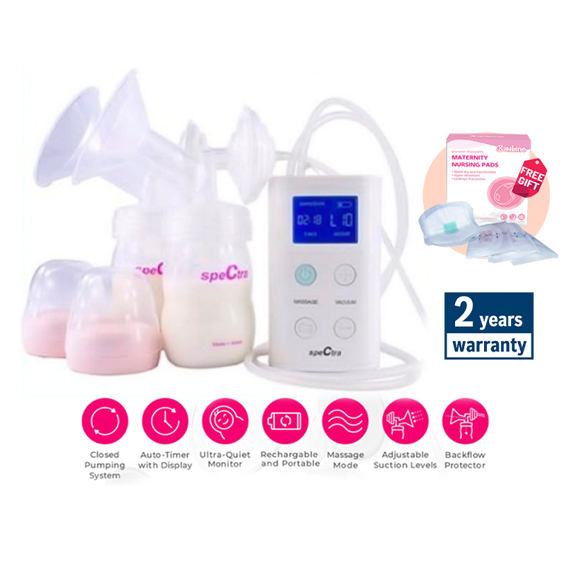 Spectra 9+ Breastpump (FREE 2 Years Warranty + $99 PWP valued at $222.35!)