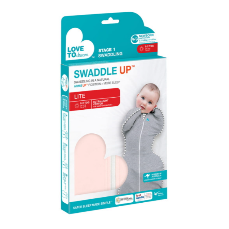 Love To Dream Swaddle Up Lite - Light Pink