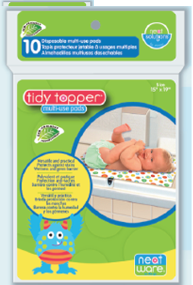 Neat Solution Tidy Topper - Disposable Multi Use Pad  (Set of 4 Packs)