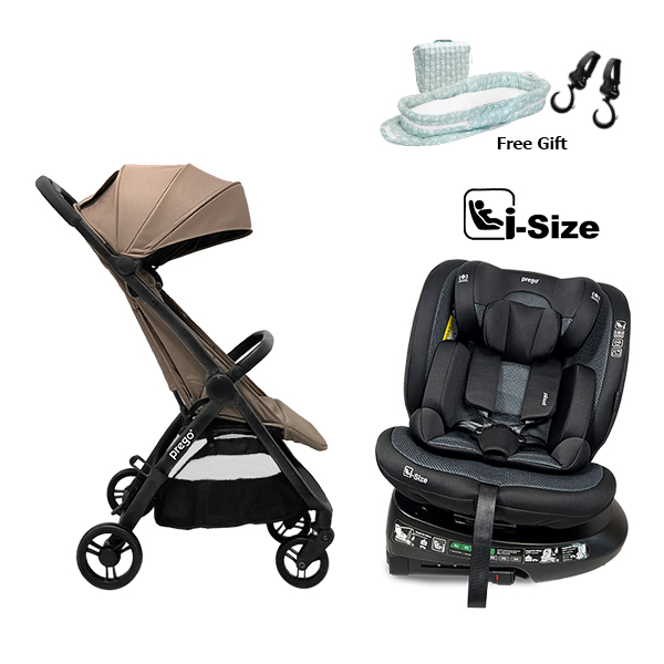 Prego Baby Titan Stroller & Car Seat Combo + FREE GIFTS