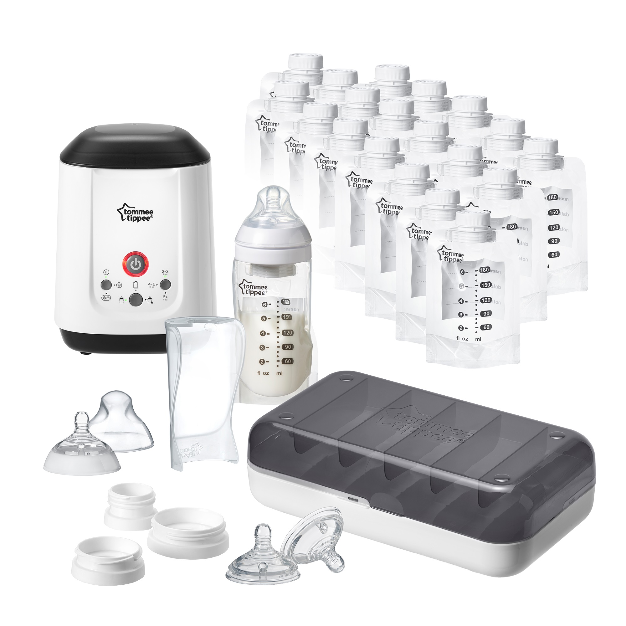 Tommee Tippee Express & Go Complete Breast Milk Starter Set