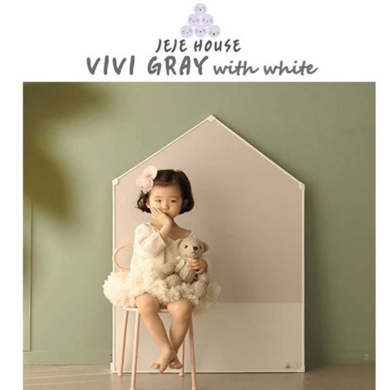 Momsboard JeJe House (M) - Vivi Grey with white