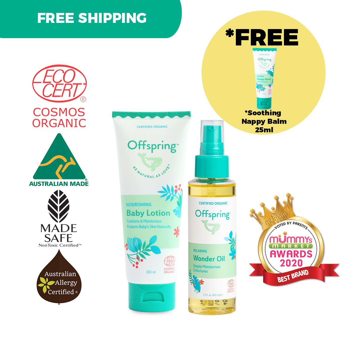 offspring baby lotion