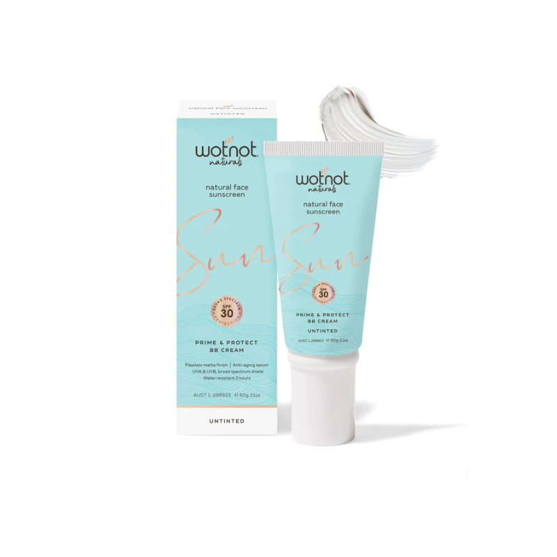 WotNot Naturals SPF 30 Natural Face Sunscreen & BB Cream 60g